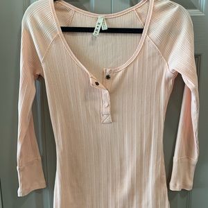 Urban Outfitters snap-front Henley